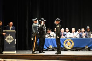 Basic Police Class 122 graduates from the Ocean County Police Academy