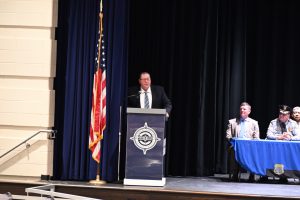 Basic Police Class 122 graduates from the Ocean County Police Academy