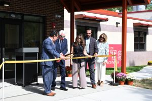 Ocean County Board of Commissioners celebrate facility upgrades with the Ocean County Vocational Technical Schools