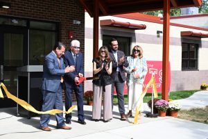 Ocean County Board of Commissioners celebrate facility upgrades with the Ocean County Vocational Technical Schools