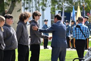 Ocean County Board of Commissioners celebrate facility upgrades with the Ocean County Vocational Technical Schools