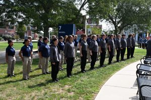 Ocean County Board of Commissioners celebrate facility upgrades with the Ocean County Vocational Technical Schools