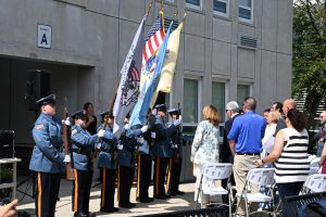 Ocean County Board of Commissioners celebrate facility upgrades with the Ocean County Vocational Technical Schools