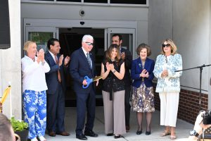 Ocean County Board of Commissioners celebrate facility upgrades with the Ocean County Vocational Technical Schools