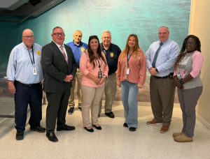 Ocean County Government recognizes Breast Cancer Awareness Month with Pretty in Pink, Handsome in Blue Day