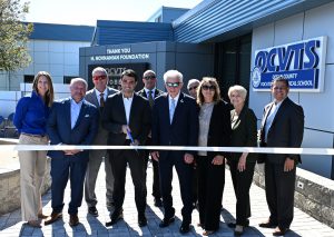 Ocean County Board of Commissioners celebrate facility upgrades with the Ocean County Vocational Technical Schools