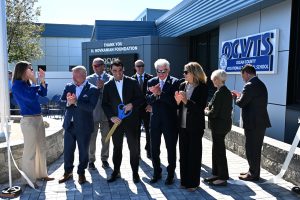 Ocean County Board of Commissioners celebrate facility upgrades with the Ocean County Vocational Technical Schools