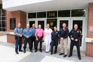 Ocean County Government recognizes Breast Cancer Awareness Month with Pretty in Pink, Handsome in Blue Day