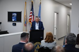 Ocean County Health Department celebrates a ribbon cutting ceremony of its new location in Lakewood Township, NJ