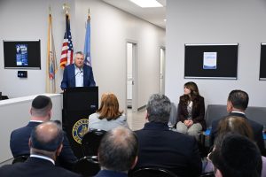 Ocean County Health Department celebrates a ribbon cutting ceremony of its new location in Lakewood Township, NJ