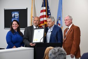 Ocean County Health Department celebrates a ribbon cutting ceremony of its new location in Lakewood Township, NJ