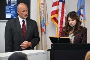 Ocean County Health Department celebrates a ribbon cutting ceremony of its new location in Lakewood Township, NJ