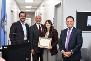 Ocean County Health Department celebrates a ribbon cutting ceremony of its new location in Lakewood Township, NJ