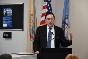 Ocean County Health Department celebrates a ribbon cutting ceremony of its new location in Lakewood Township, NJ