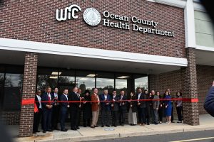Ocean County Health Department celebrates a ribbon cutting ceremony of its new location in Lakewood Township, NJ