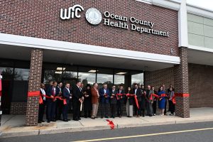 Ocean County Health Department celebrates a ribbon cutting ceremony of its new location in Lakewood Township, NJ