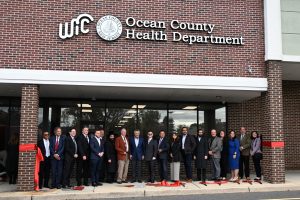 Ocean County Health Department celebrates a ribbon cutting ceremony of its new location in Lakewood Township, NJ