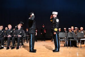 recruit graduation ceremony