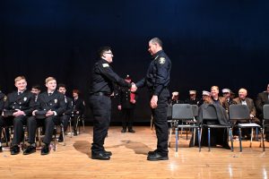 recruit graduation ceremony