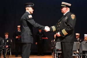 recruit graduation ceremony
