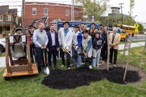 Ocean County celebrates Arbor Day with dedication of a Liberty Tree, an American elm that is a descendant of a tree that was alive during the American Revolution