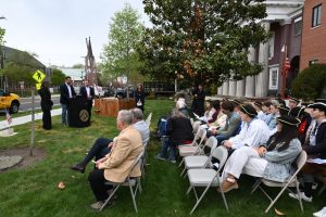 Ocean County celebrates Arbor Day with dedication of a Liberty Tree, an American elm that is a descendant of a tree that was alive during the American Revolution