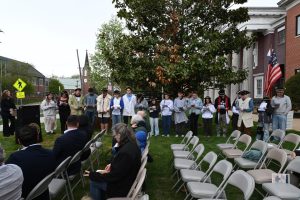 Ocean County celebrates Arbor Day with dedication of a Liberty Tree, an American elm that is a descendant of a tree that was alive during the American Revolution