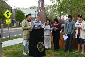 Ocean County celebrates Arbor Day with dedication of a Liberty Tree, an American elm that is a descendant of a tree that was alive during the American Revolution