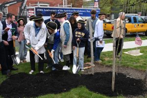 Ocean County celebrates Arbor Day with dedication of a Liberty Tree, an American elm that is a descendant of a tree that was alive during the American Revolution