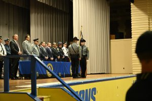 Ocean County Police Academy Basic Police Recruit Class No. 124 was recognized on May 8 during a graduation ceremony at the Georgian Court College, following the successful completion of five months of intensive training under the guidance of Ocean County Sheriff Michael G. Mastronardy.