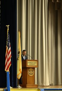 Ocean County Police Academy Basic Police Recruit Class No. 124 was recognized on May 8 during a graduation ceremony at the Georgian Court College, following the successful completion of five months of intensive training under the guidance of Ocean County Sheriff Michael G. Mastronardy.
