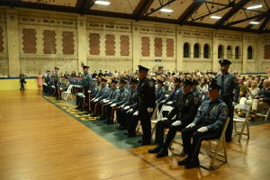 Ocean County Police Academy Basic Police Recruit Class No. 124 was recognized on May 8 during a graduation ceremony at the Georgian Court College, following the successful completion of five months of intensive training under the guidance of Ocean County Sheriff Michael G. Mastronardy.