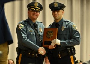 Ocean County Police Academy Basic Police Recruit Class No. 124 was recognized on May 8 during a graduation ceremony at the Georgian Court College, following the successful completion of five months of intensive training under the guidance of Ocean County Sheriff Michael G. Mastronardy.