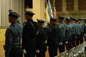 Ocean County Police Academy Basic Police Recruit Class No. 124 was recognized on May 8 during a graduation ceremony at the Georgian Court College, following the successful completion of five months of intensive training under the guidance of Ocean County Sheriff Michael G. Mastronardy.