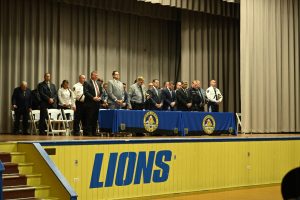 Ocean County Police Academy Basic Police Recruit Class No. 124 was recognized on May 8 during a graduation ceremony at the Georgian Court College, following the successful completion of five months of intensive training under the guidance of Ocean County Sheriff Michael G. Mastronardy.