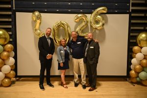 Ocean County Commissioner Director Frank Sadeghi and Deputy Director Jennifier Bacchione celebrated the outstanding educators recognized at the Annual Ocean County Teacher of the Year Recognition on May 19 at the RWJBarnabas Health Arena at Toms River High School North.