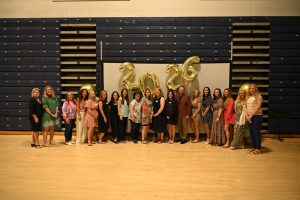 Ocean County Commissioner Director Frank Sadeghi and Deputy Director Jennifier Bacchione celebrated the outstanding educators recognized at the Annual Ocean County Teacher of the Year Recognition on May 19 at the RWJBarnabas Health Arena at Toms River High School North.