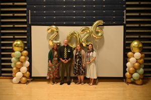 Ocean County Commissioner Director Frank Sadeghi and Deputy Director Jennifier Bacchione celebrated the outstanding educators recognized at the Annual Ocean County Teacher of the Year Recognition on May 19 at the RWJBarnabas Health Arena at Toms River High School North.