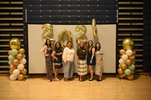 Ocean County Commissioner Director Frank Sadeghi and Deputy Director Jennifier Bacchione celebrated the outstanding educators recognized at the Annual Ocean County Teacher of the Year Recognition on May 19 at the RWJBarnabas Health Arena at Toms River High School North.