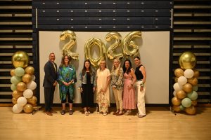 Ocean County Commissioner Director Frank Sadeghi and Deputy Director Jennifier Bacchione celebrated the outstanding educators recognized at the Annual Ocean County Teacher of the Year Recognition on May 19 at the RWJBarnabas Health Arena at Toms River High School North.
