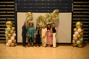 Ocean County Commissioner Director Frank Sadeghi and Deputy Director Jennifier Bacchione celebrated the outstanding educators recognized at the Annual Ocean County Teacher of the Year Recognition on May 19 at the RWJBarnabas Health Arena at Toms River High School North.