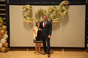 Ocean County Commissioner Director Frank Sadeghi and Deputy Director Jennifier Bacchione celebrated the outstanding educators recognized at the Annual Ocean County Teacher of the Year Recognition on May 19 at the RWJBarnabas Health Arena at Toms River High School North.
