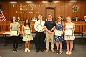 Ocean County Vocational Technical School students were recognized for their outstanding performance and accomplishments in a host of competitions throughout the year.