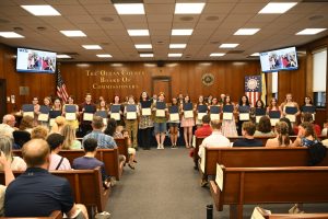 Ocean County Vocational Technical School students were recognized for their outstanding performance and accomplishments in a host of competitions throughout the year.