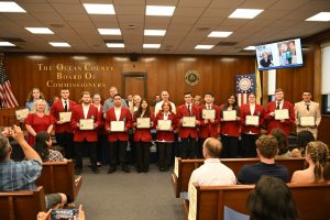 Ocean County Vocational Technical School students were recognized for their outstanding performance and accomplishments in a host of competitions throughout the year.
