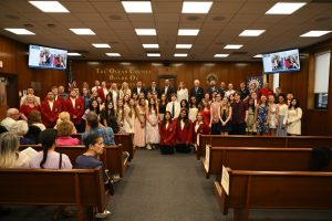 Ocean County Vocational Technical School students were recognized for their outstanding performance and accomplishments in a host of competitions throughout the year.