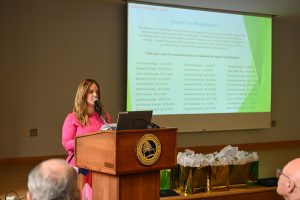 Community Advocate Awardees and the winners of the Creative Expression and 'What A Difference A Friend Makes' Contests are honored at the annual Celebrating Wellness event.