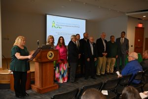 Community Advocate Awardees and the winners of the Creative Expression and 'What A Difference A Friend Makes' Contests are honored at the annual Celebrating Wellness event.