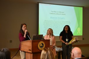 Community Advocate Awardees and the winners of the Creative Expression and 'What A Difference A Friend Makes' Contests are honored at the annual Celebrating Wellness event.