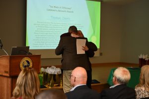 Community Advocate Awardees and the winners of the Creative Expression and 'What A Difference A Friend Makes' Contests are honored at the annual Celebrating Wellness event.